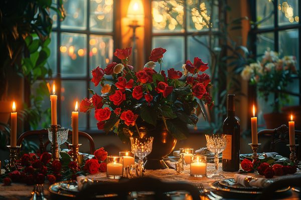 5 astuces pour un repas en amoureux à la maison