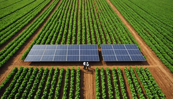 La révolution agrivoltaïque pour une agriculture durable