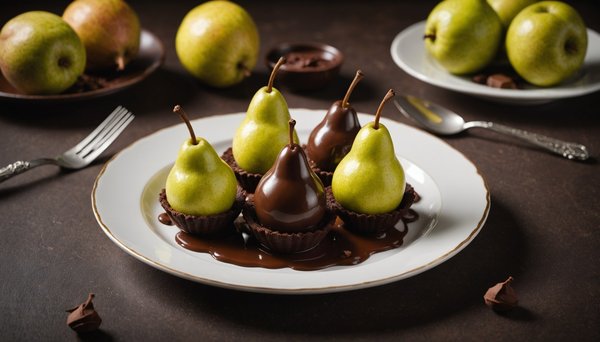Entremet poire chocolat : une délicieuse harmonie sucrée